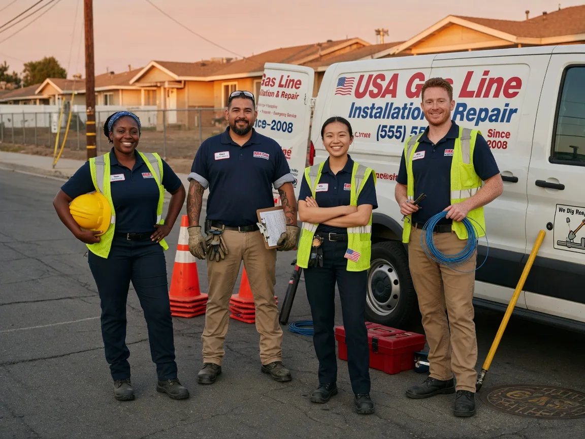 Gas Line Installation company in Chapman Ranch, TX